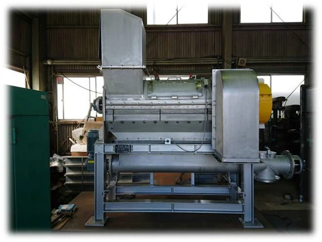 sorting machine for glass and plastic