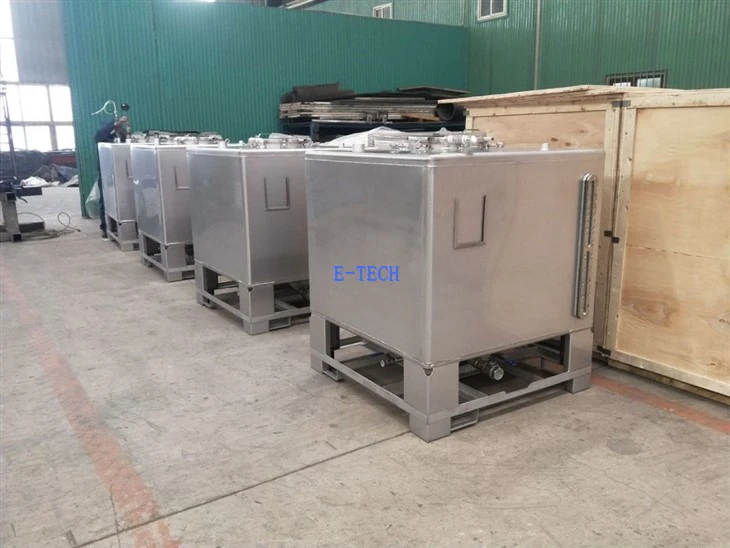 1500L سٹینلیس سٹیل IBC کنٹینر