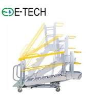 سایڈست اونچائی کے ساتھ سیڑھی کا کام پلیٹ فارم