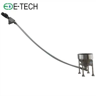 لچکدار بے داغ سکرو کنویر